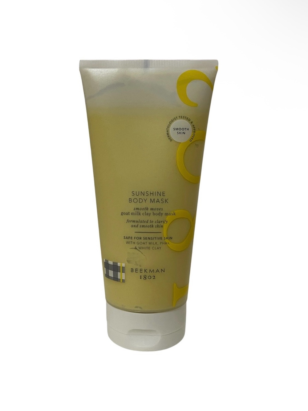 Beekman 1802 Sunshine Body Mask Goat Milk Clay 8 oz - NWT